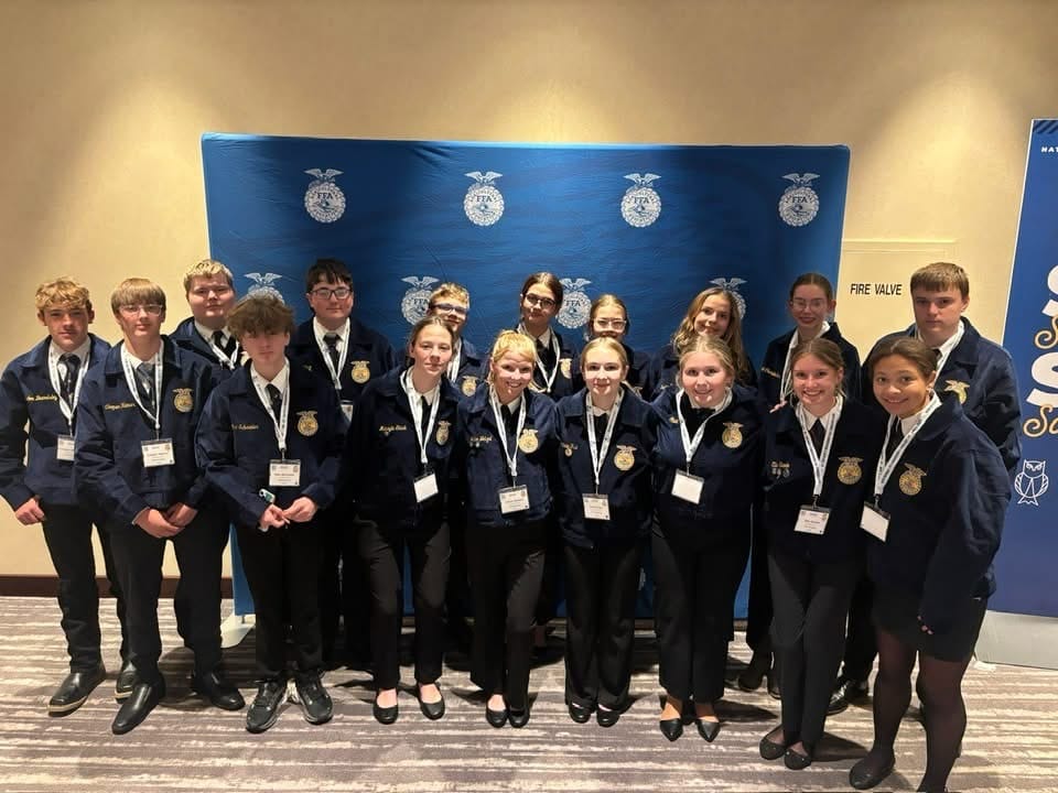 Hudson FFA Students Attend the 98th National Convention