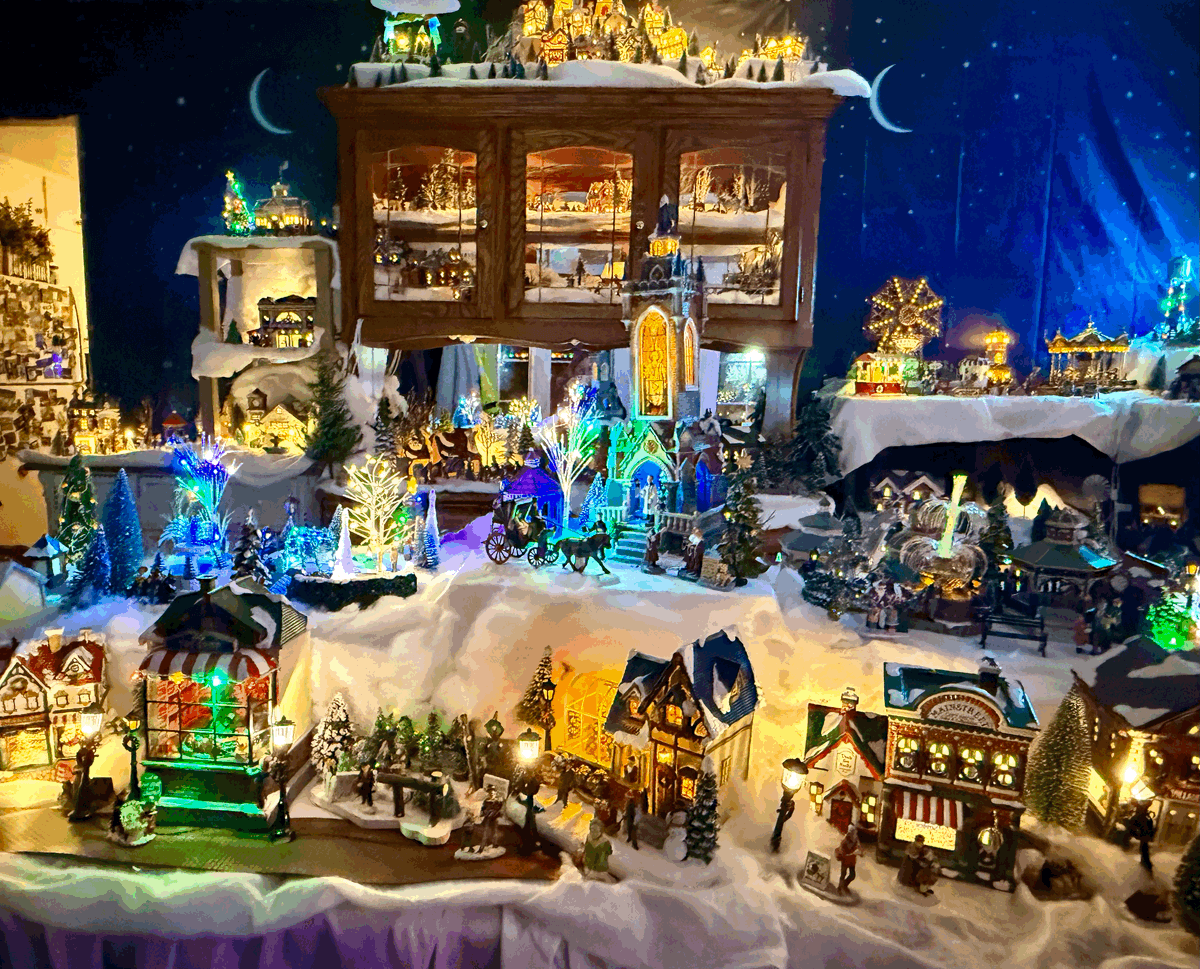 A Village of Light, Memory and Christmas Magic