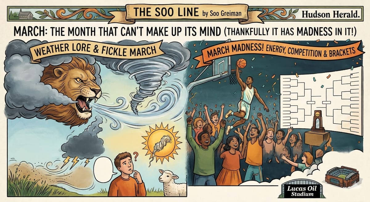 Soo Line: March, the Month that Can’t Make Up Its Mind — Thankfully it Has Madness in It