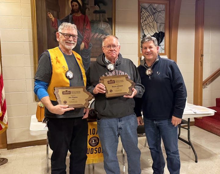 Hudson Lions Honored for Visionary Service