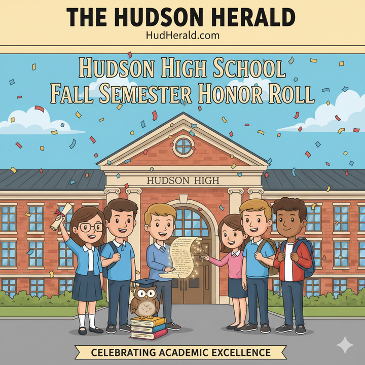 Hudson High School Fall Semester Honor Roll